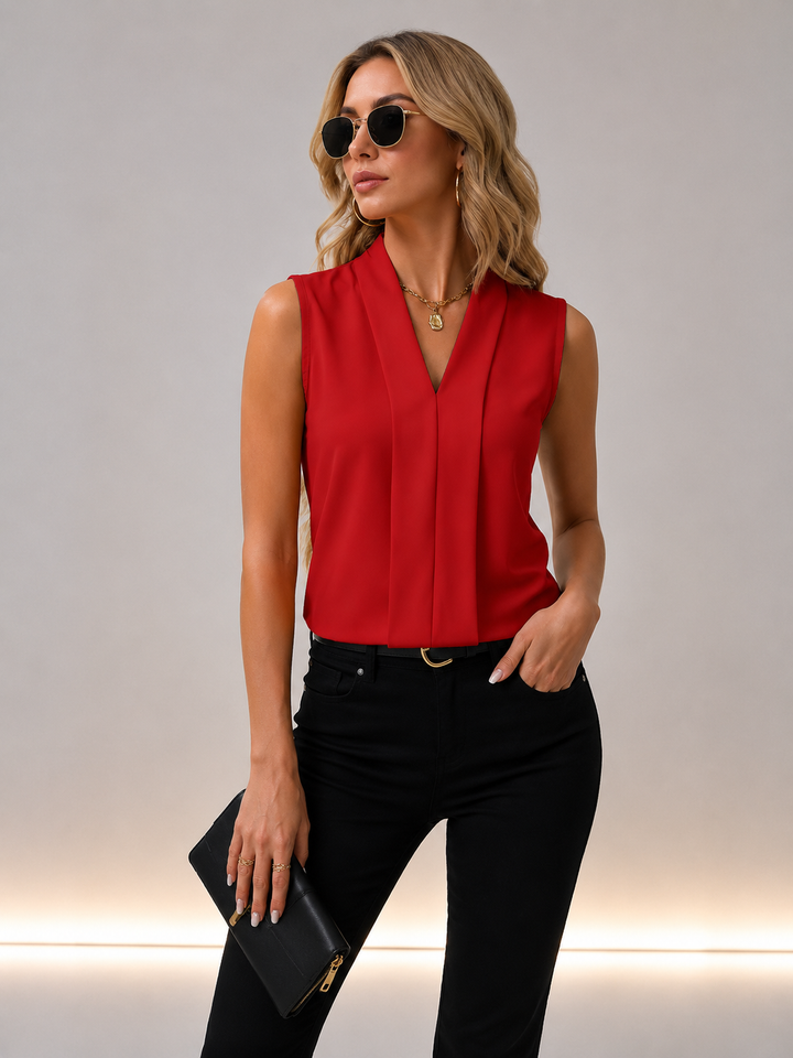 Elena | Blusa sin mangas